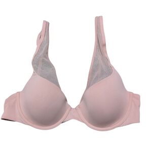 Victoria’s Secret Demi Adjustable Underwire Bra Size 34B Racerback Straps Beige